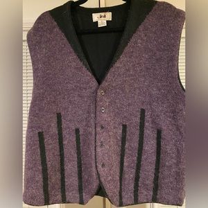Euc Jed sweater vest SZ L